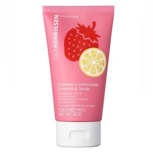 Ole Henriksen Strawberry Lemonade Smoothing Scrub - Pink and White